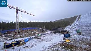 New Glacier Express chairlift construction